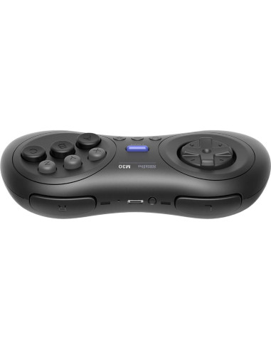 Controlador Bluetooth 8Bitdo M30 para Switch y PC - Negro