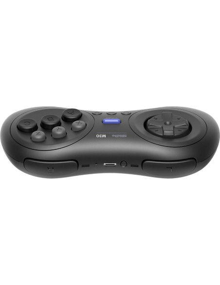 Controlador Bluetooth 8Bitdo M30 para Switch y PC - Negro