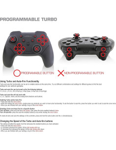 Controlador Inalámbrico Nyko Core para Nintendo Switch - Turbo, Ergonomía, Carga USB-C 2