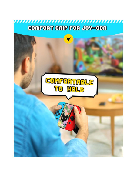Agarre Joy-Con Lotadilo para Nintendo Switch - Diseño Gato