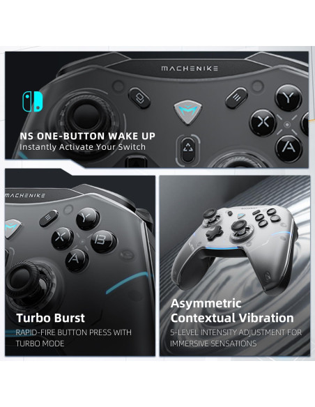 Controlador Inalámbrico Machenike G5 Pro para PC y Consolas