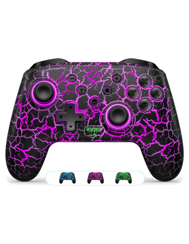 Controlador Inalámbrico Gammeefy para Nintendo Switch - Negro