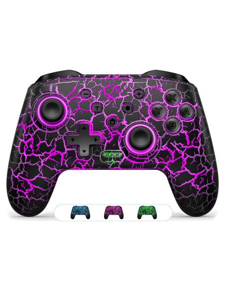 Controlador Inalámbrico Gammeefy para Nintendo Switch - Negro