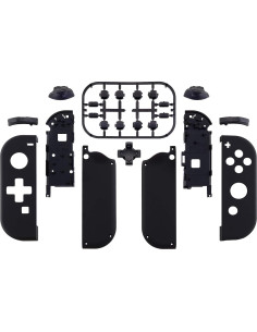 Carcasa Joy-Con eXtremeRate Negra con Botones D-Pad para Nintendo Switch 2