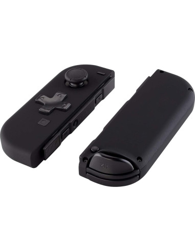 Carcasa Joy-Con eXtremeRate Negra con Botones D-Pad para Nintendo Switch