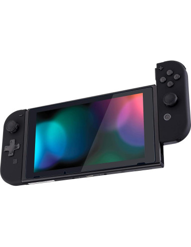 Carcasa Joy-Con eXtremeRate Negra con Botones D-Pad para Nintendo Switch