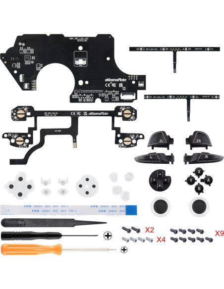 Kit LED DTFS V2 eXtremeRate para Controlador Pro Nintendo Switch