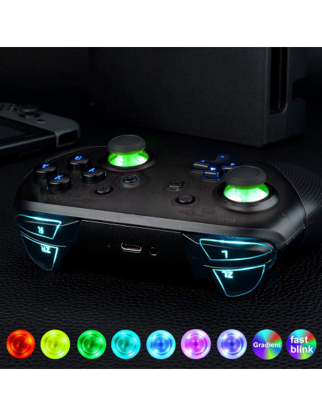 Kit LED DTFS V2 eXtremeRate para Controlador Pro Nintendo Switch