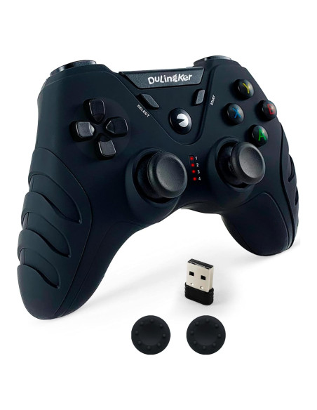 Controlador Inalámbrico DuLingKer para PC y PS3, Joystick con Vibración Doble y Efecto Hall
