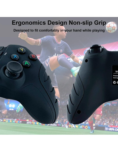 Controlador Inalámbrico DuLingKer para PC y PS3, Joystick con Vibración Doble y Efecto Hall