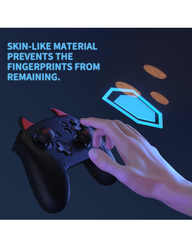 Cubierta de Silicona Cute Demon PlayVital para Controlador Pro Switch