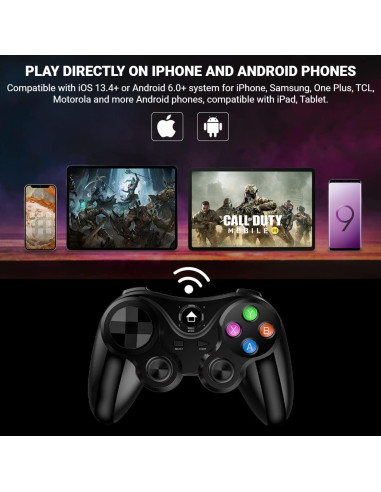 Controlador Inalámbrico arVin para iOS y Android - Joystick Bluetooth