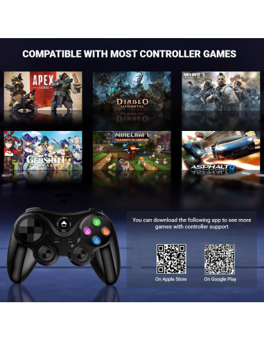 Controlador Inalámbrico arVin para iOS y Android - Joystick Bluetooth