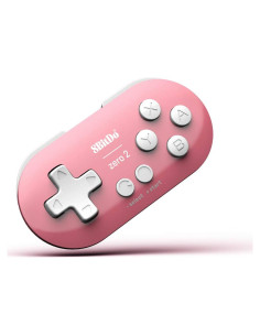 Controlador Mini Bluetooth 8Bitdo Zero 2 Rosa para Switch y PC