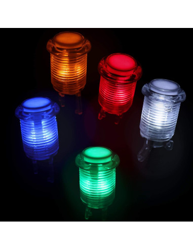 Kit Arcade DIY SJ@JX 2 Jugadores con Joystick y Botones LED