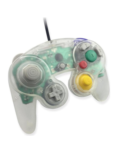 Controlador Clásico Reiso con Cable para Wii/GameCube Blanco Controlador Clásico Reiso con Cable para Wii/GameCube Blanco