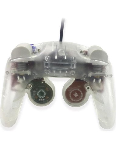 Controlador Clásico Reiso con Cable para Wii/GameCube Blanco