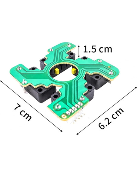 Placa PCB Reemplazo Joystick ZEZEFUFU para Arcade