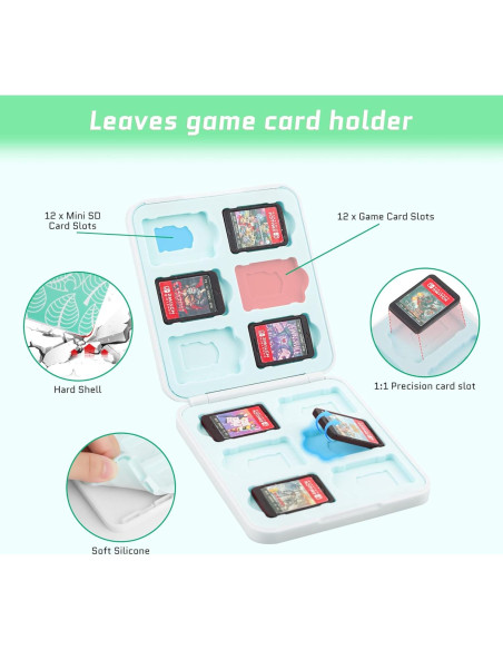 Bolsa de Viaje GLDRAM para Nintendo Switch con Funda y Accesorios