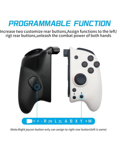 Controlador Joypad Inalámbrico COIORVIS para Switch y iOS16