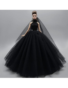 Vestido de Boda para Muñeca 11.5" Apatsuki Estilo A 2