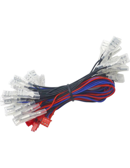 Kit Codificador USB Zero Delay SJ@JX para Joystick LED DIY