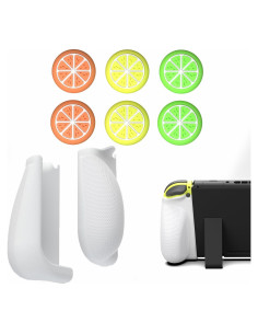 Agarre Ergonómico Joy-Con MystiForge MF112 con Tapas de Pulgar