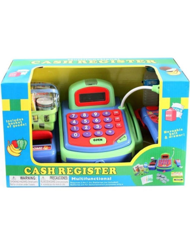 YMCtoys Juguete de Caja Registradora Electrónica con Sonidos