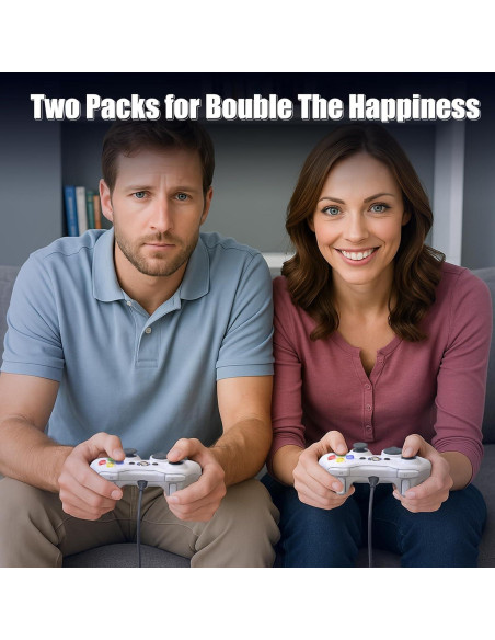 Controlador con cable Gamrombo para Xbox 360 - Doble vibración