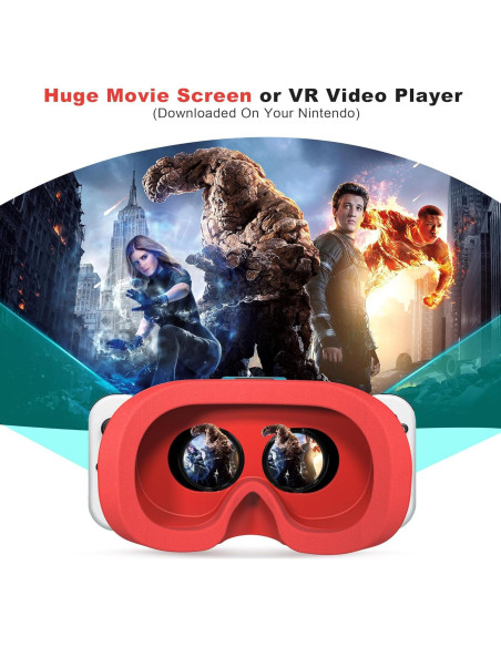 Auriculares VR TIMETOP para Nintendo Switch OLED - Lentes HD Ajustables