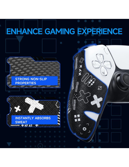 Agarraderas Antideslizantes JEMDO para Controlador PS5 Edge