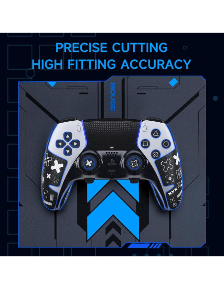 Agarraderas Antideslizantes JEMDO para Controlador PS5 Edge