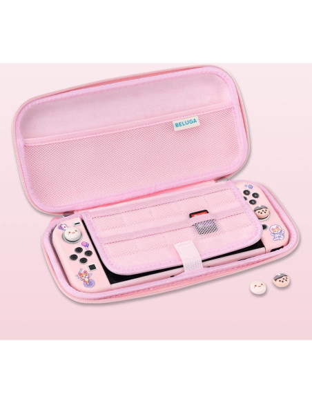 Estuche de Transporte BelugaDesign Corgi Boba para Nintendo Switch
