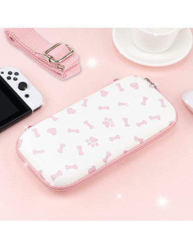 Estuche de Transporte BelugaDesign Corgi Boba para Nintendo Switch