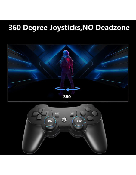 Controlador Inalámbrico Eagolloar para PS3 - Bluetooth Recargable