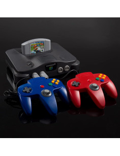 Controlador Clásico N64 SAFFUN 2 Pack - Joystick 1.8m 2