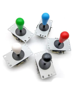 Joystick 8 vías Sanwa N/B Multicolor para Máquina de Juego