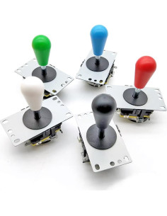 Joystick 8 vías Sanwa N/B Multicolor para Máquina de Juego 2