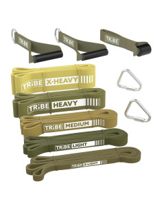 Bandas de Resistencia Tribe Lifting - Juego de 5 Bandas