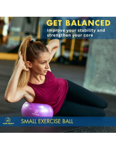 Pelota de Ejercicio ProBody Pilates 22,86 cm con Bomba 2