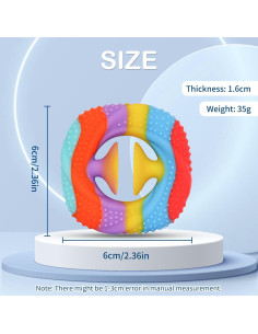 Fortalecedor de Agarre de Mano SooGree - 2 Piezas Silicona 2