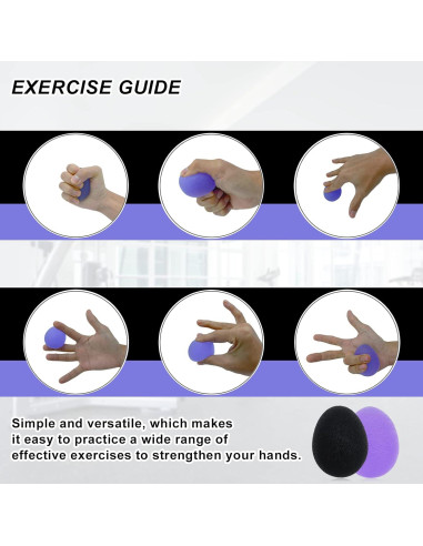 Pelotas Antiestrés MOJOTORY para Mano 15-30 KG