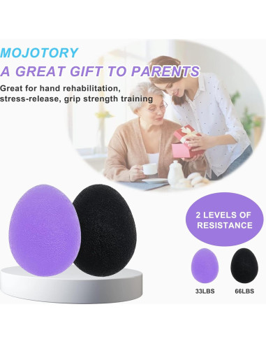 Pelotas Antiestrés MOJOTORY para Mano 15-30 KG