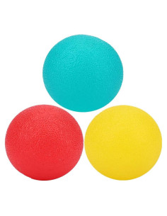 3 Pelotas de Estrés FMELAH para Ejercicio de Mano