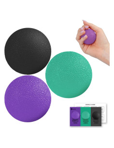 Pelotas Antiestrés Ortarco 3 Piezas para Ejercicio Mano