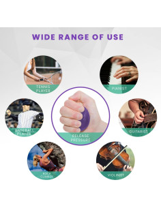 Pelotas Antiestrés Ortarco 3 Piezas para Ejercicio Mano 2