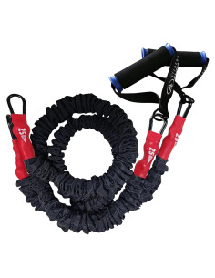 Bandas de Resistencia Valor Fitness 25 lb con Mangos