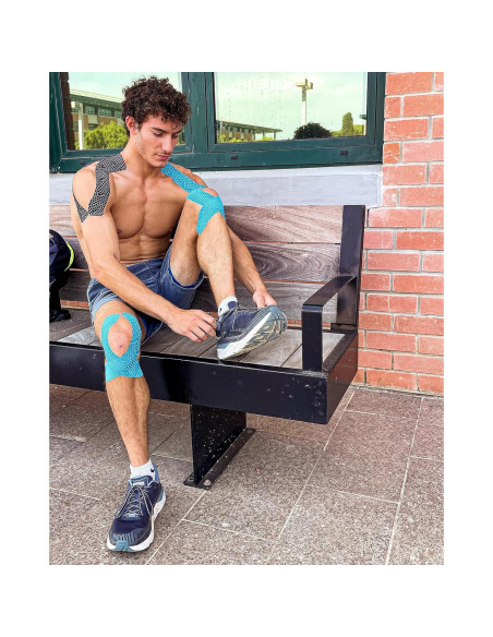 Cinta de Kinesiología FlexU 35m Hipoalergénica Rosa