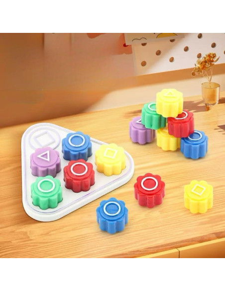 Juego Tradicional Coreano Gonggi CARAVELOVE - Set de Jacks 5 Piezas Juego Tradicional Coreano Gonggi CARAVELOVE - Set de Jacks 5 Piezas