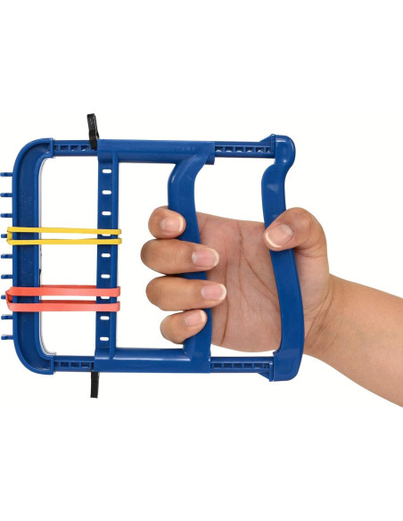 Ejercitador Ergonómico Rolyan para Dedos y Manos, 4 Bandas Progresivas